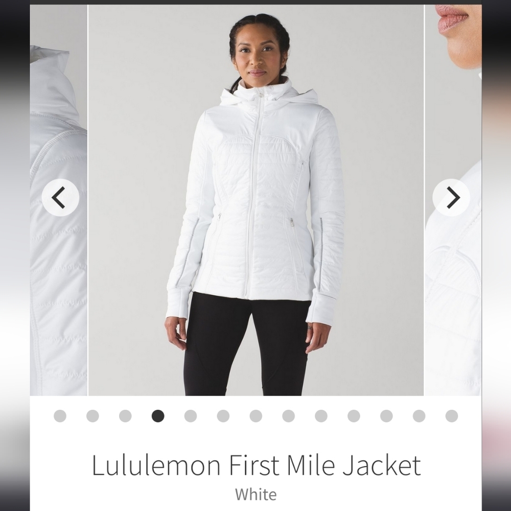 lululemon athletica Women's White Jacket